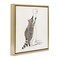 Stupell Industries Raccoon Toilet Paper Hoarder Framed Floater Canvas Wall Art